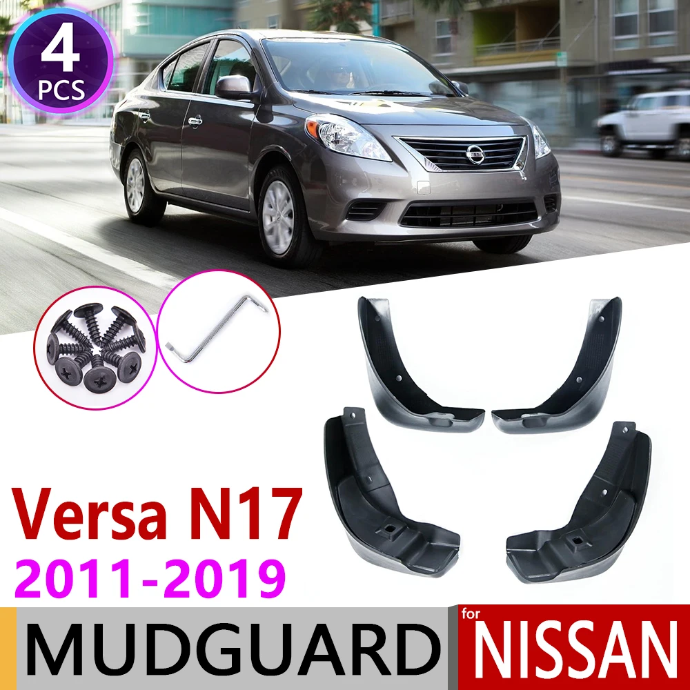 Для Седан Nissan Versa Latio солнечный Almera N17 2011 ~ 2019 щитки брызговики брызговик