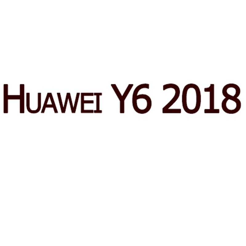 Передняя+задняя стекло Huawei Y5 Y6 Y7 Y9 Prime закаленное стекло на Huawei Y6 защитное стекло на Y9 стекло хуавей у6 стекло хуавей у9 прайм защитная пленка у5 стекло Huawei Y7 glass - Цвет: Huawei Y6 2018