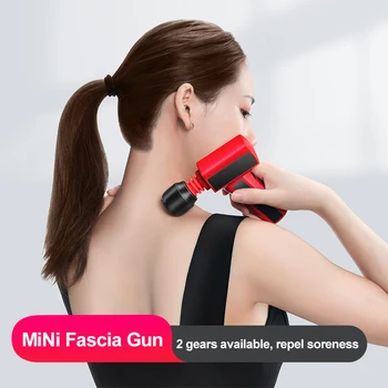 

Mini Muscle Massage Gun USB Charge Percussion Muscle Vibrating Body Therapy Massage Exercising Muscle Neck And Back Pain Relief