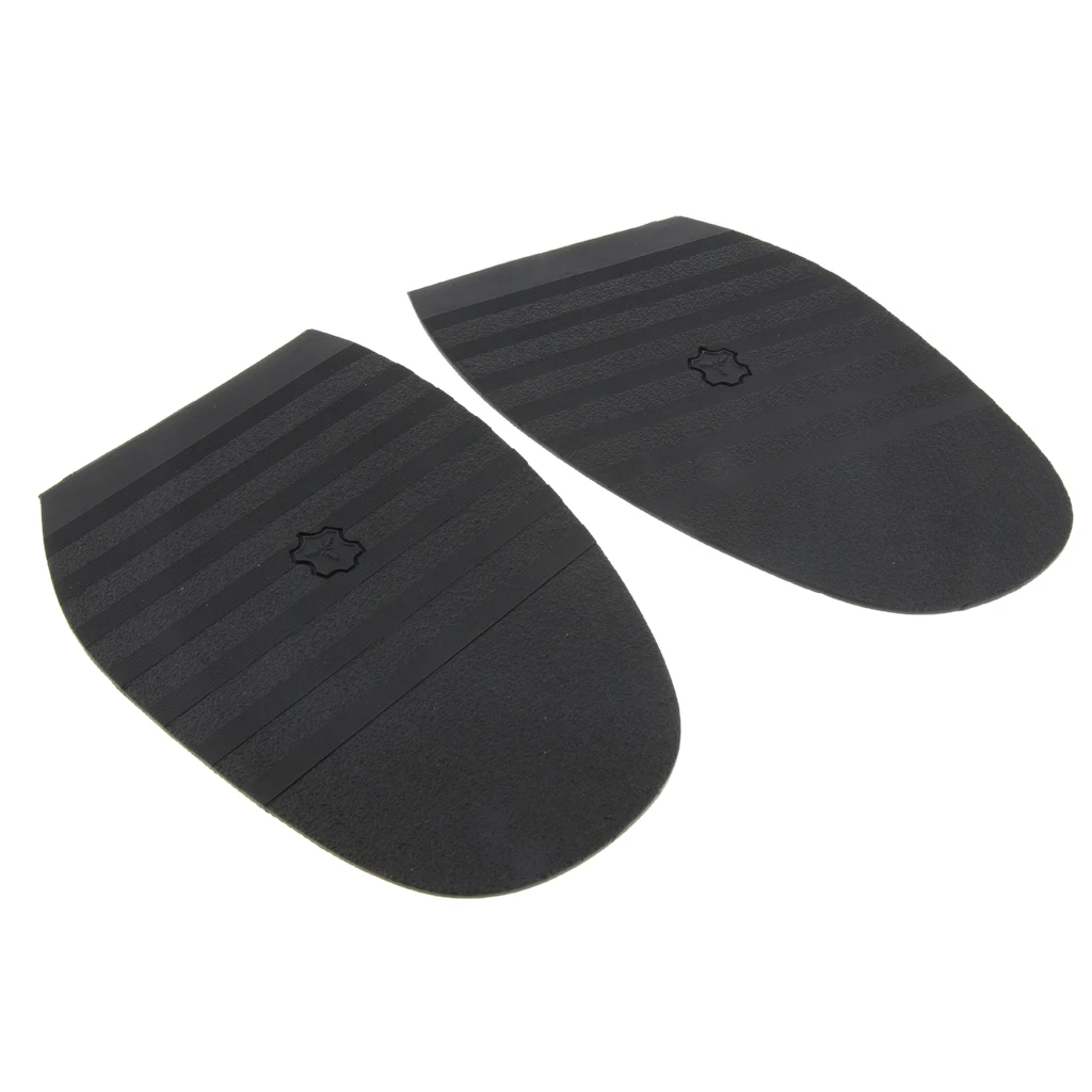 1 Pair Rubber Half Soles Replacement Anti Slip Shoe Repair Supplies Unisex