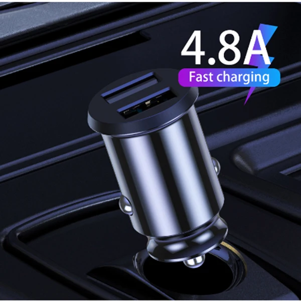 Автомобильное зарядное устройство Ottwn USB QC Быстрая зарядка 4.8A мобильный телефон
