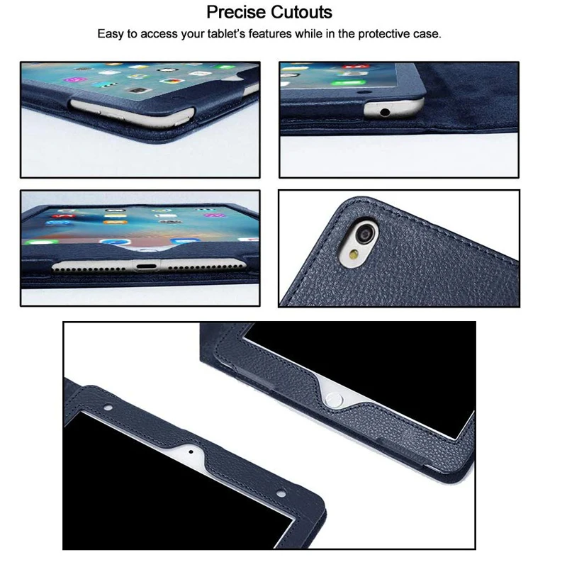 Negócios Flip Case para iPad, Suporte Stand
