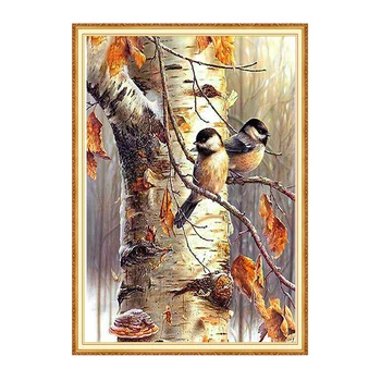 

Meian Bird Forest full square diamond DIY Diamond art 3D Diamond painting Kit cross stitch 5D diamond mosaic photo home decor