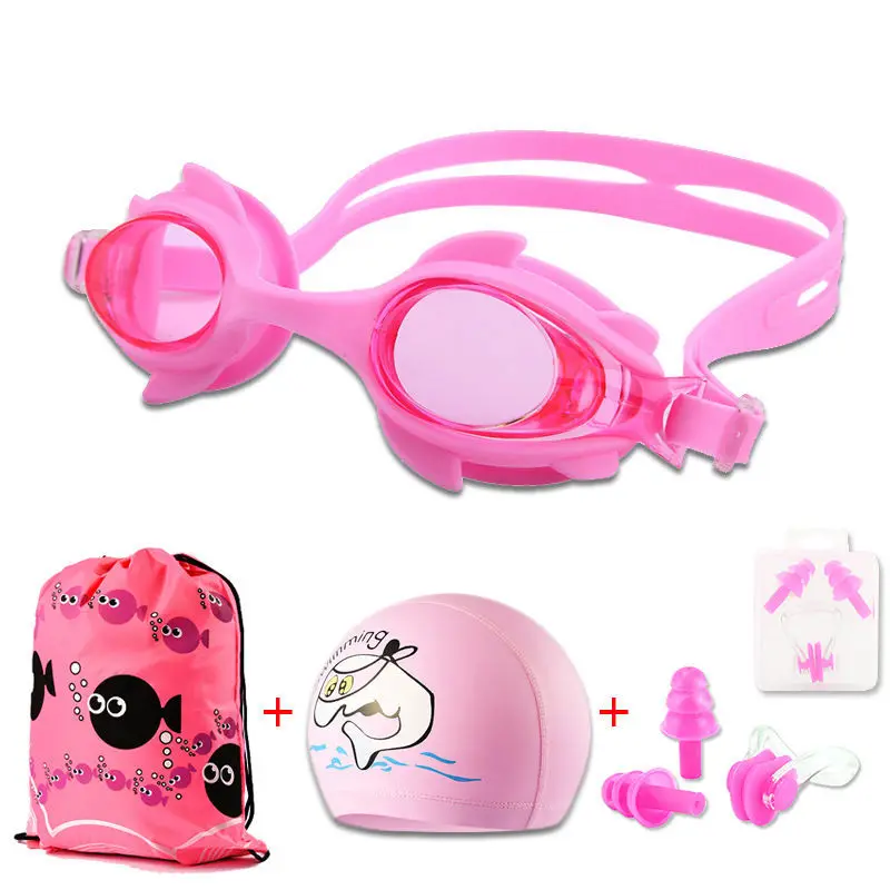 

CHILDREN'S Swimming Goggles Waterproof Anti-fog High-definition Profession Swimming Goggles BOY'S Girls Big Box Swimming Glasses