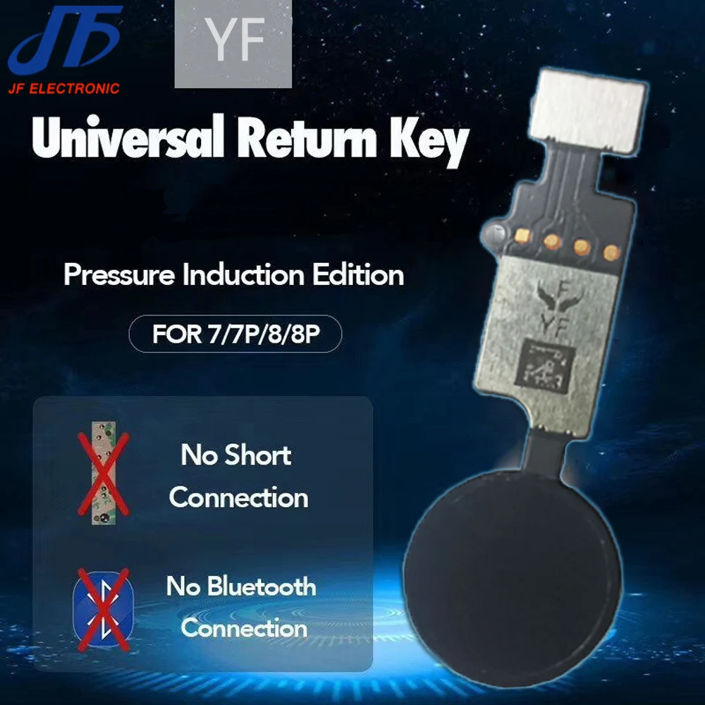 

YF 3rd Gen Universal Home Button Flex Cable for iPhone 7 7g 8 8G Plus Menu Keypad Return On Off Fuction Solution