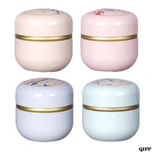 Мини жестяная коробка для хранения чая кофе конфет Круглый Чехол Контейнер для свадебной вечеринки