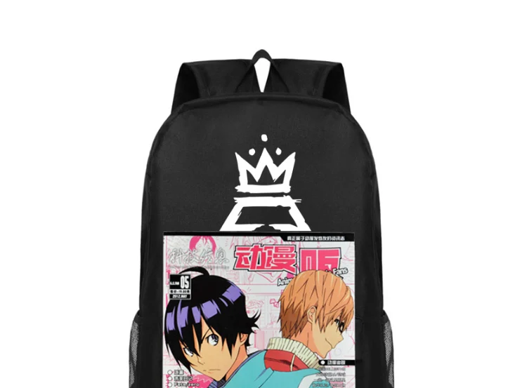 Anime Fall Out Boy Backpack Middle High School Students Bookbag Schoolbag (12)