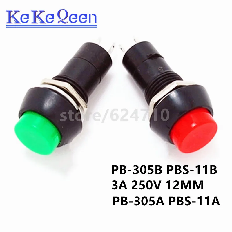 PB-305B PBS-11B redefinir não-bloqueio micro interruptor tact