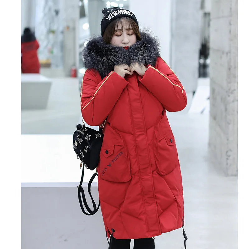Женский пуховик, корейский пуховик, Женская куртка, зимнее пальто, женская одежда, теплые длинные топы размера плюс, Manteau Femme ZT4603