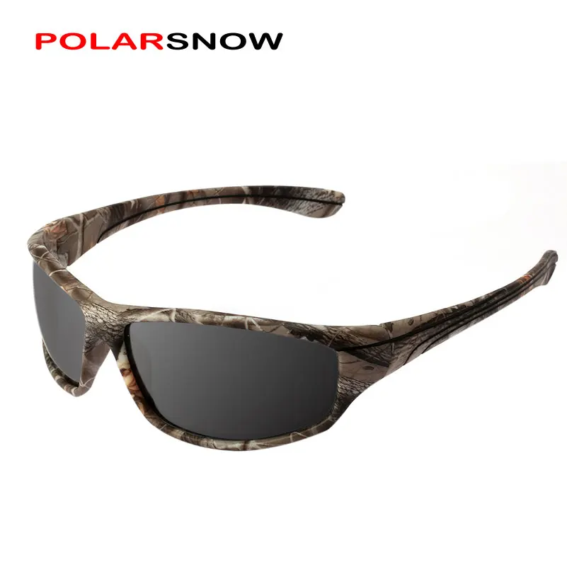 Поляризационные солнцезащитные очки POLARSNOW TR90 + резиновые спортивные в