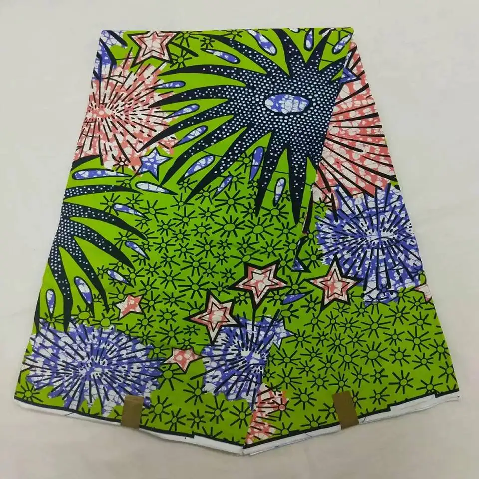 Африканская Хлопковая ткань голландский воск ткань для свадебного платья нигерийский Анкара Африканский Воск Печать Ткань NAR-9