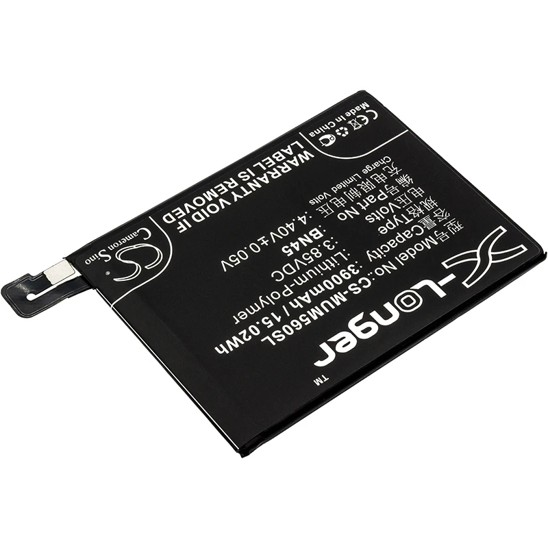 Cameron sino 3900 мА/ч, Батарея для M1803E7SC M1803E7SG M1803E7SH MEC7S MEG7S MZB6079IN Redmi Note 5, BN45