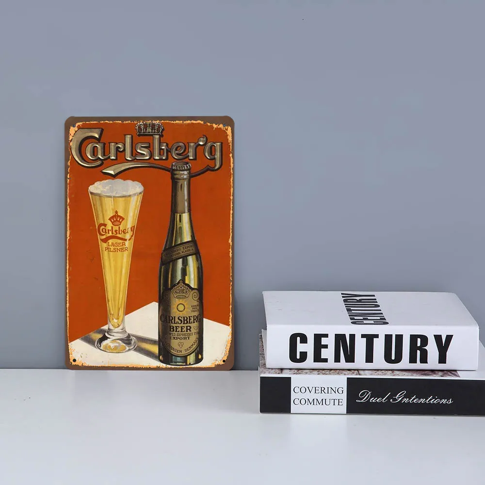 홈 장식 빈티지 금속 포스터 알코올 양조 맥주 플레이트 장식 바 펍 클럽 벽 주석 페인팅 레트로 플라크 20x30cm