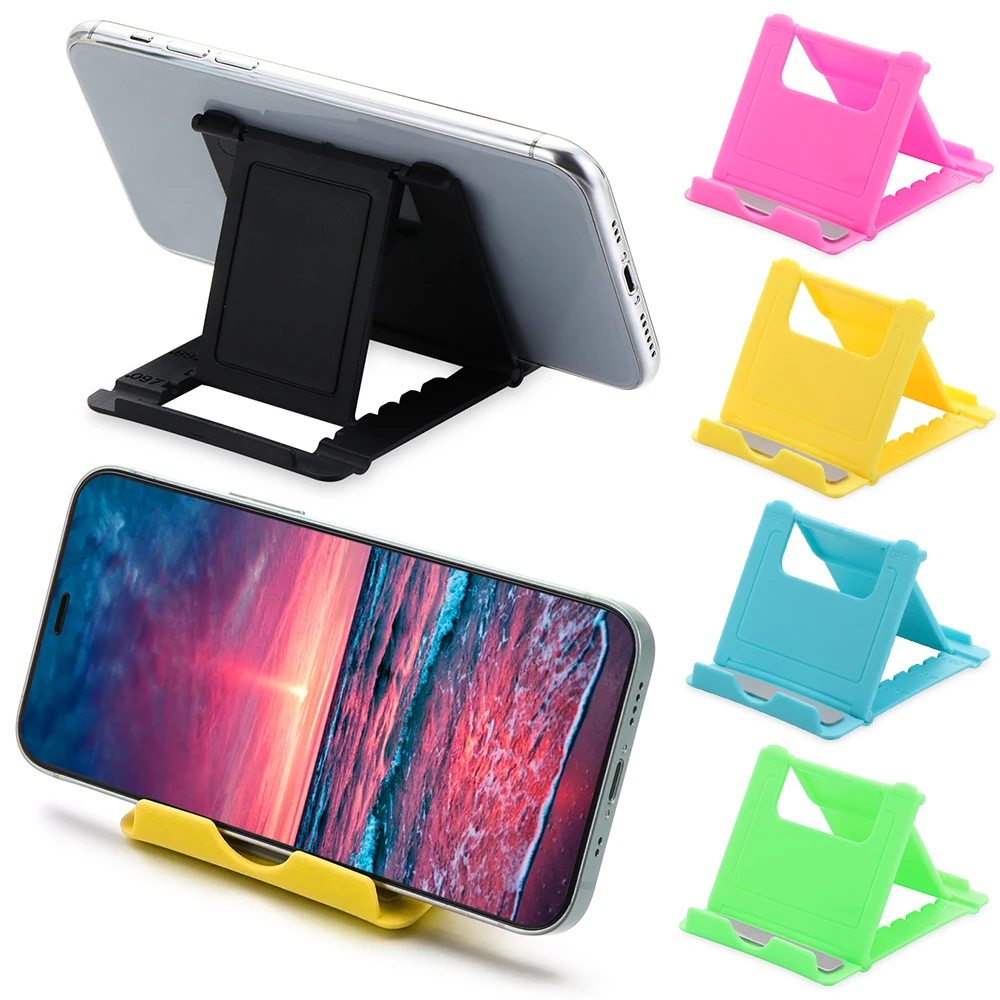 Adjustable Folding Mobile Phone Holder Stand Desk Tablet Phone Bracket