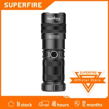 

SupFire GT60 36W xhp90 Ultra Bright LED Flashlight With Soft Light Rechargeable Zoomable 4 lighting modes Multi-function torch