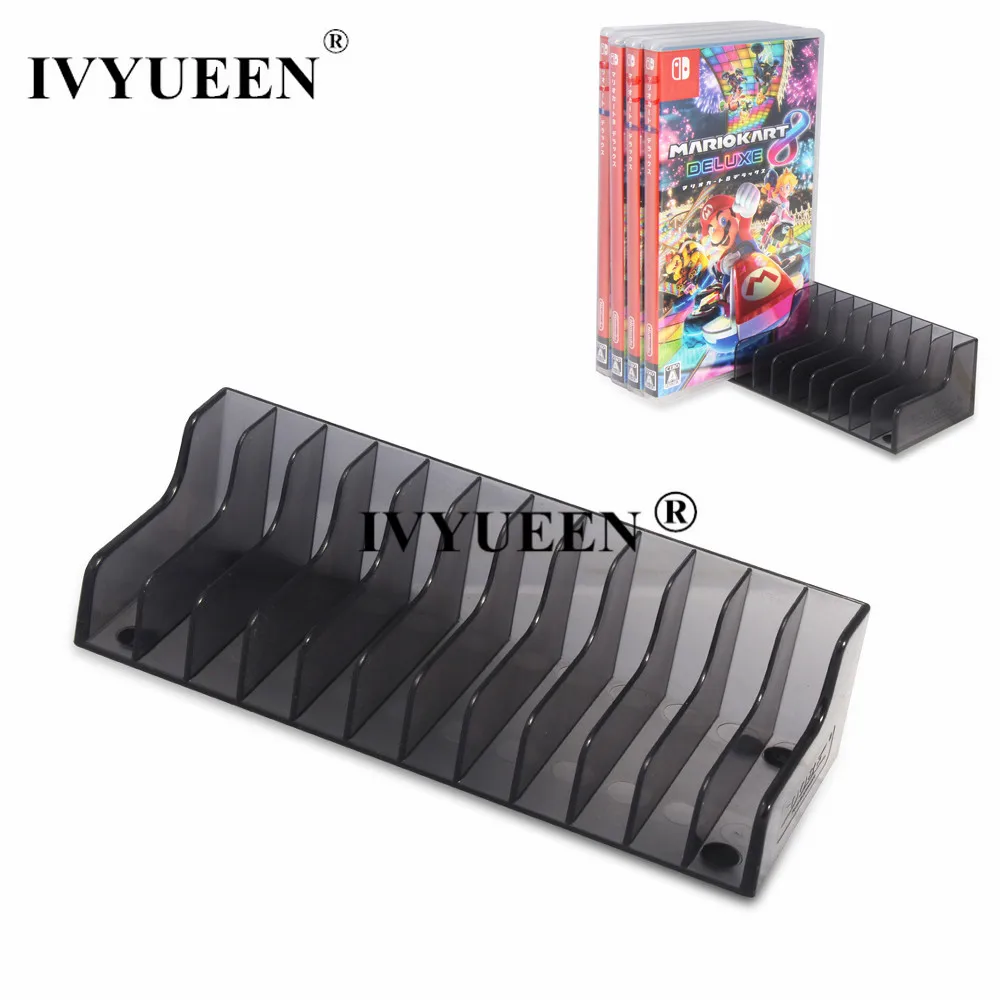 for Nintend switch lite console game card boxes storage stand 08