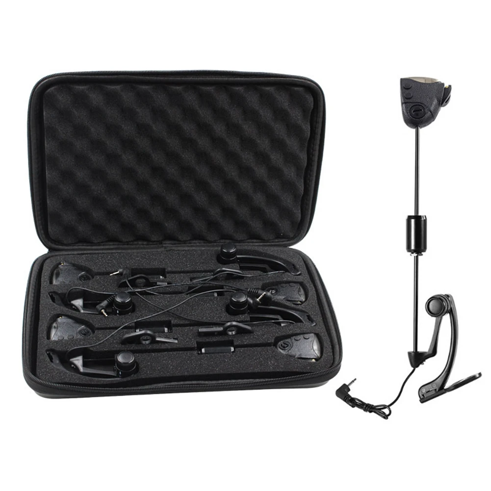 

Carp Indicator Changeable Light Illuminated Flicker 7 Colors Adjustable Black Fishing Outdoor Practical Swinger Set Accessories