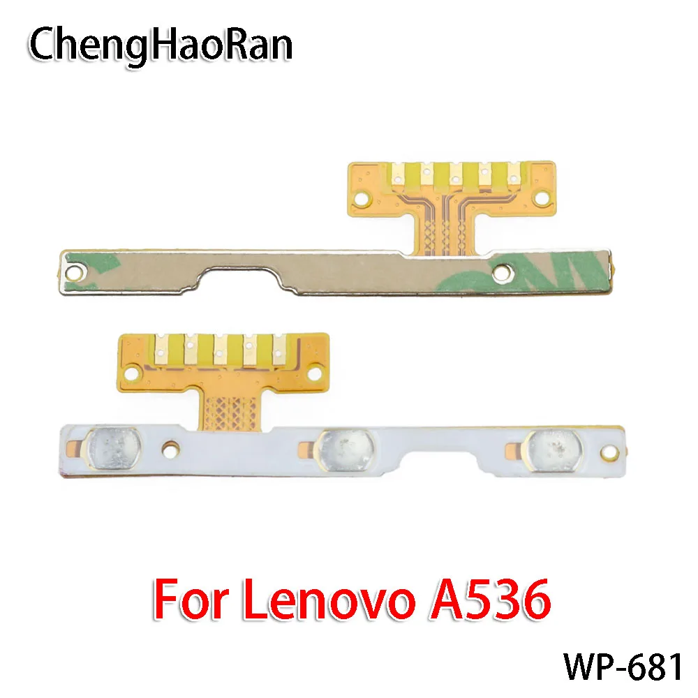 ChengHaoRan 2 шт./лот для lenovo A2010 A2020 A536 A5000 A6000 A606 кнопка включения/выключения питания гибкий кабель плоский ленточный запчасти - Цвет: A536