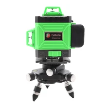 Профессиональный 16 линия 4D лазерный нивелир Японии острое синий 515NM луч 360 в вертикальном и горизонтальном положении само-Балансирующий перекрестный