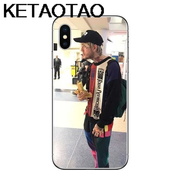Зеленый KETAOTAO Lil Peep Super 1 rapper чехол для телефона s для iPhone 4S 5C 5S 6S 7 8 Plus XR XS Max чехол кристально чистый мягкий TPU чехол s - Цвет: Зеленый