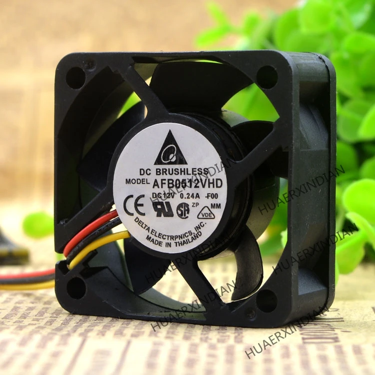 

Original NEW AFB0512VHD 5020 12V 0.24A 5cm Motor protection cooling Fan