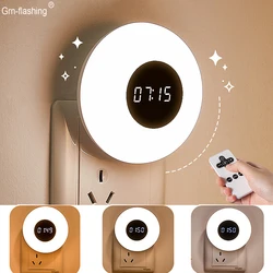 Applique murale LED avec minuterie et télécommande, lumière à intensité réglable, luminaire décoratif d'intérieur, idéal pour la chambre d'un bébé ou d'un enfant, idéal pour un couloir ou une véranda 