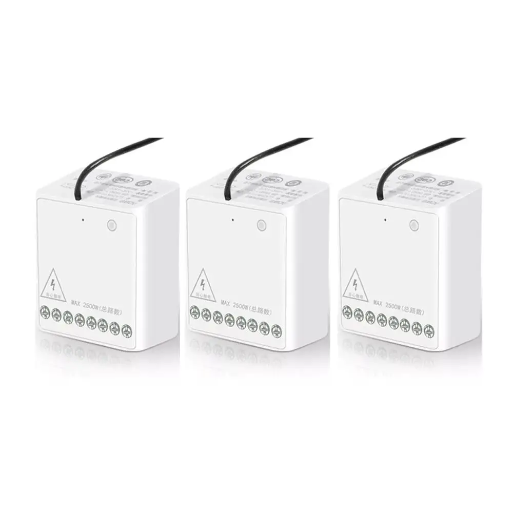 3 Pieces Xiaomi Интеллектуальный двухсторонний модуль Aqara умный таймер настройки приложение управление Zigbee Беспроводное управление Лер несколько устройств умный дом - Цвет: 3 Pieces