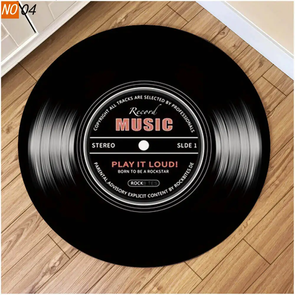 Круглый CD стол, ковер для гостиной, Европейский коврик, Нескользящая подушка для стула, ковер для детской комнаты, домашние коврики, модный современный ковер