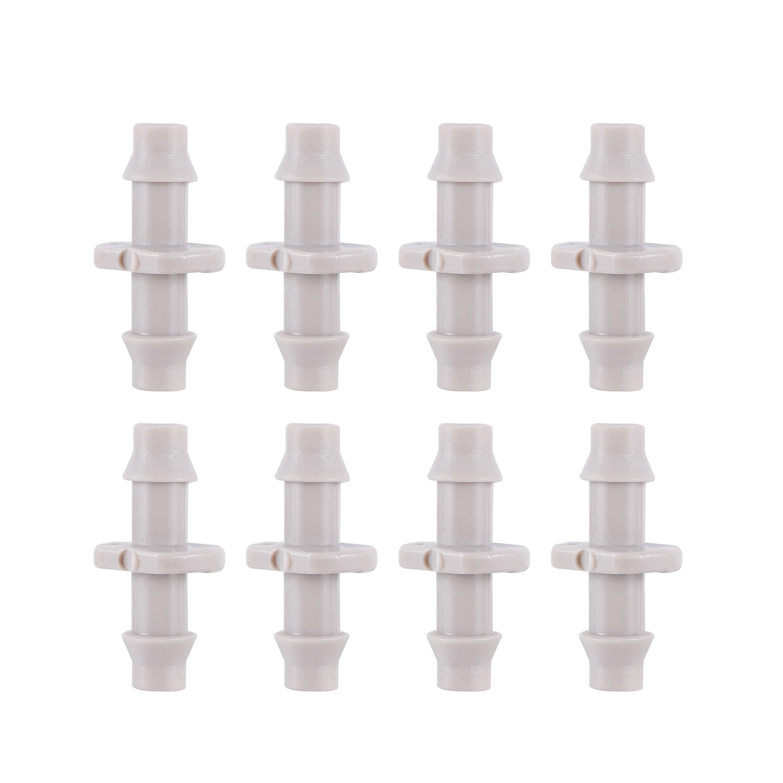 

Соединитель для шланга 1000 дюйма, прямой фитинг с двойной зазубриной, для садового капельного орошения, 4/7 мм, муфта для распределения воды на шланге из полиэтилена, 1/4 шт.