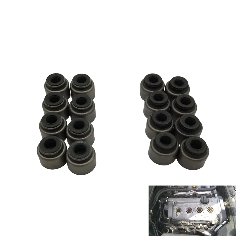 12210 PZ1 003 12211 PZ1 004 rubber valve stem seal oil seal for Honda Civic EK3Seals AliExpress