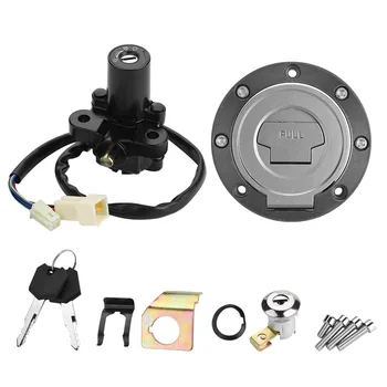 

Durable Motorcycle Ignition Switch Fuel Gas Cap Seat Lock Keys Motorcycle Ignition Units For Yamaha YZF R1 R6 R6S FZ6 FJR1300