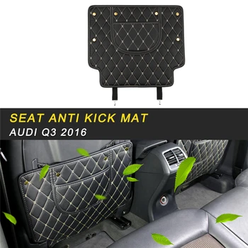 

Car Care Seat Back Protector Cover Leather Anti-kick Mat Pad Cushion Interior Accessories for Audi Q3 8U 2016 2017 2018