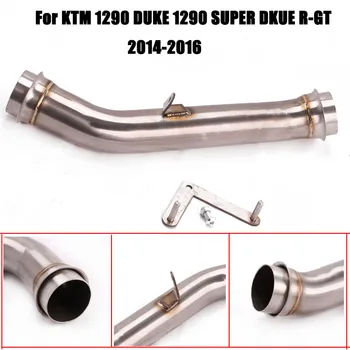 

Slip On For KTM 1290 SUPER DKUE 1290 R-GT 2014 2015 2016 Motorcycle Exhaust Escape Modified Connection Middle Link Pipe Tube