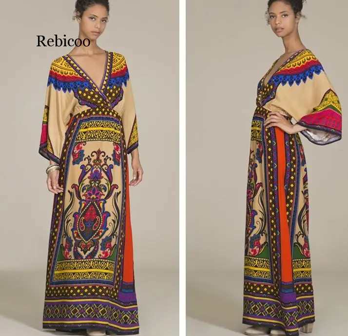 plus size gypsy maxi dress