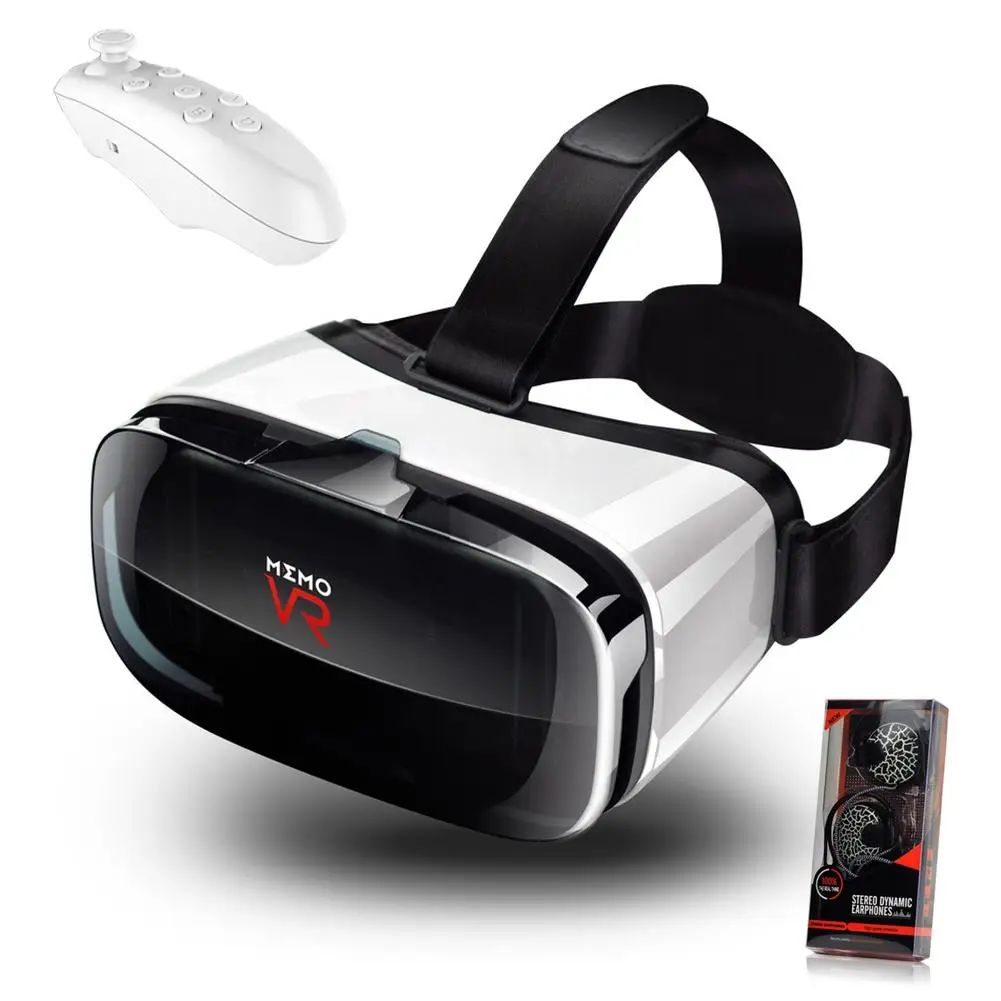 VR очки шлем VR оригинальная коробка 3D очки виртуальной реальности V6 Виртуальная реальность для IPhone Беспроводная мини-клавиатура для андроид кожи и картона коробка