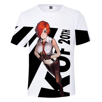 

KOF The King of Fighters Print O-neck T-shirt Men/Women Summer Fashion Casual Harajuku Comfortable Short Sleeve T-shirt Hot Sale
