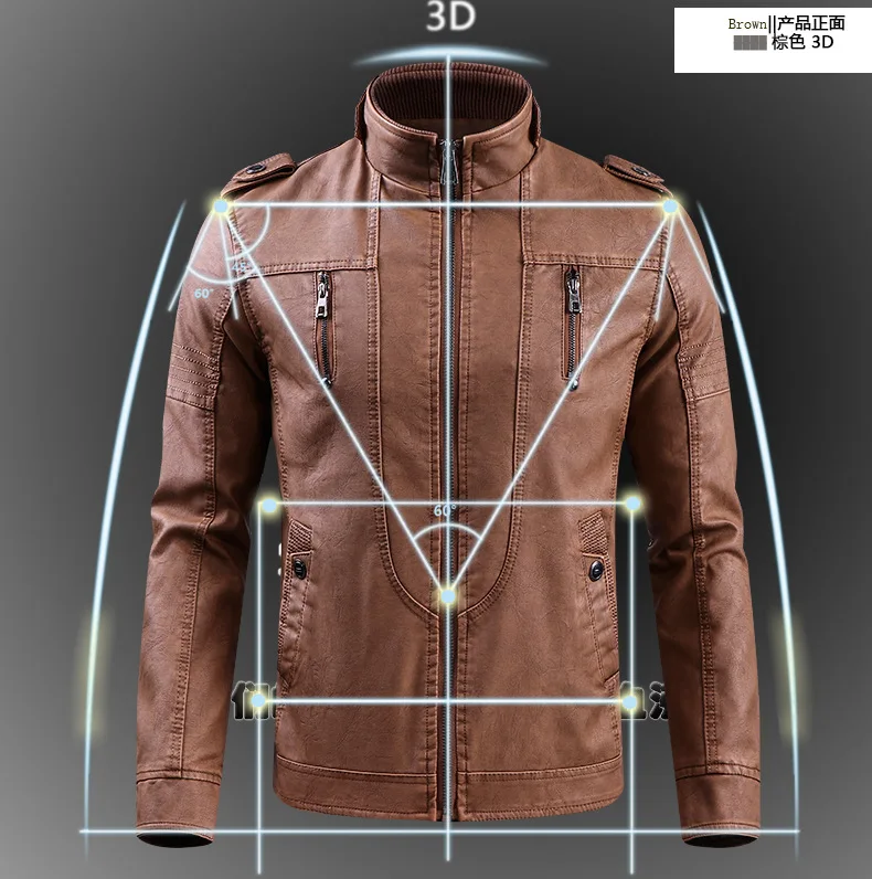 AliExpress Для мужчин мытья pu кожаные пальто куртка большой Размеры Ретро Босоножки из искусственной pu кожи