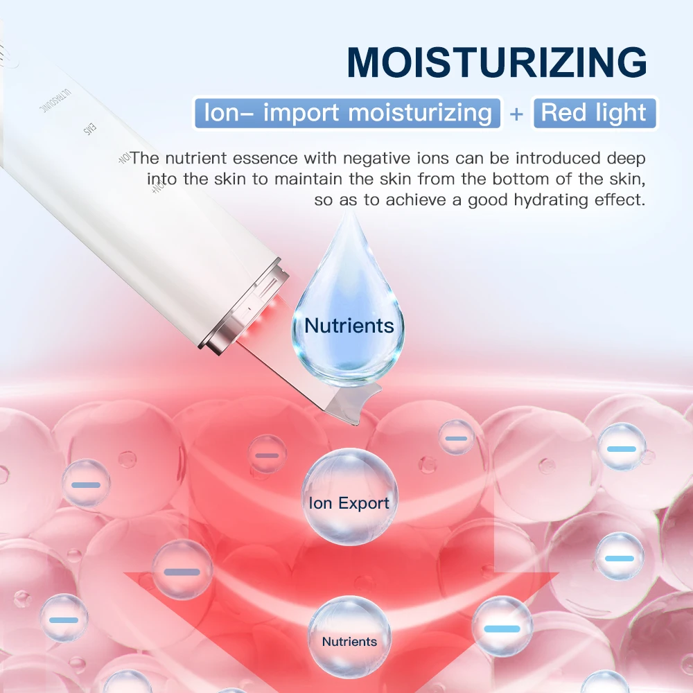 ANLAN ウォーターピーリング 防水 IPX5 美顔器 静音ピーリング 毛穴