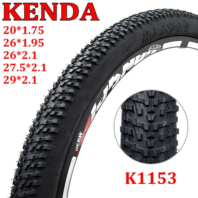 KENDA Mountain Bike Tires Bicycle Tire 4065PSI Mtb Tyre Wearable Bike
