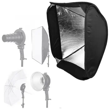 

Photography Universal Folding Lightweight Quick Release Flash Diffuser Softbox Reflector for Bowens mount light diffuser