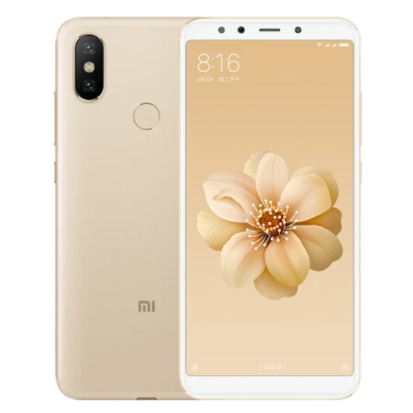 cellphones android Global version Xiaomi Mi A2/6X Smartphone 6GB+ 128GB Snapdragon 660 Cellphone 20MP Fast Charging 18W 3010mAh 4G Mobile phone motorola moto e cell phone Android Phones