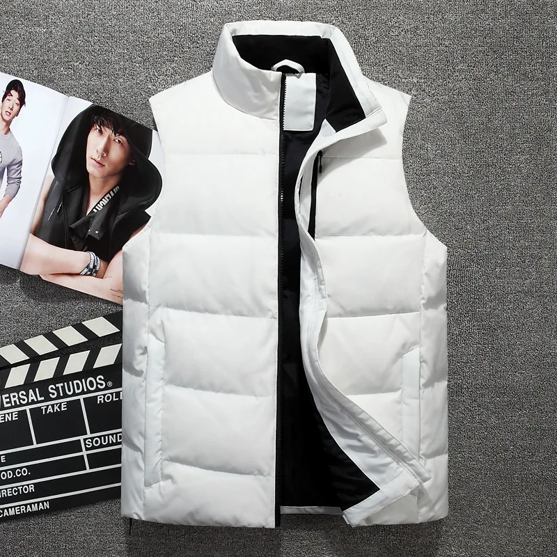 

Down Jacket Vest for man wedding party wear in autumn and winter keep warm prom party dress 2020 new styles