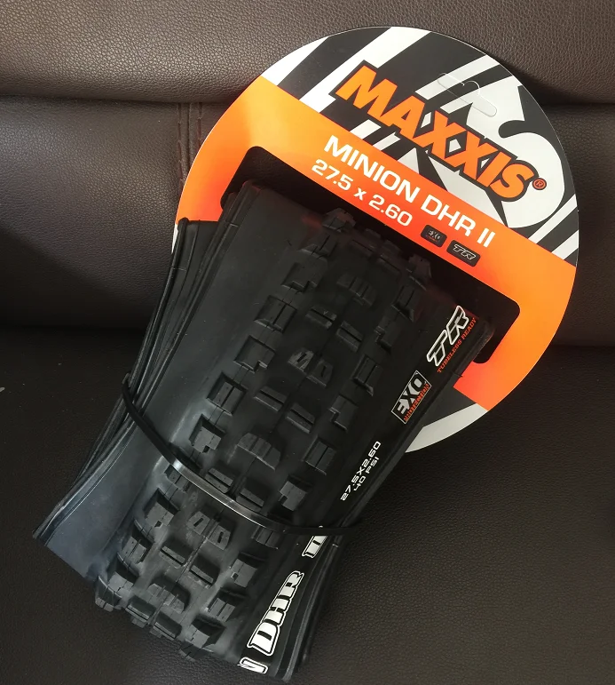 DHR27.5X2.6 EXOTR MAXXIS Высокая роликовая велосипедная шина 26 27,5 бескамерная готовая TR 26*2,4 27,5*2,4 2,5 шины для горного велосипеда Складные шины MINION DHF DHR - Цвет: DHR27.5X2.6 EXOTR