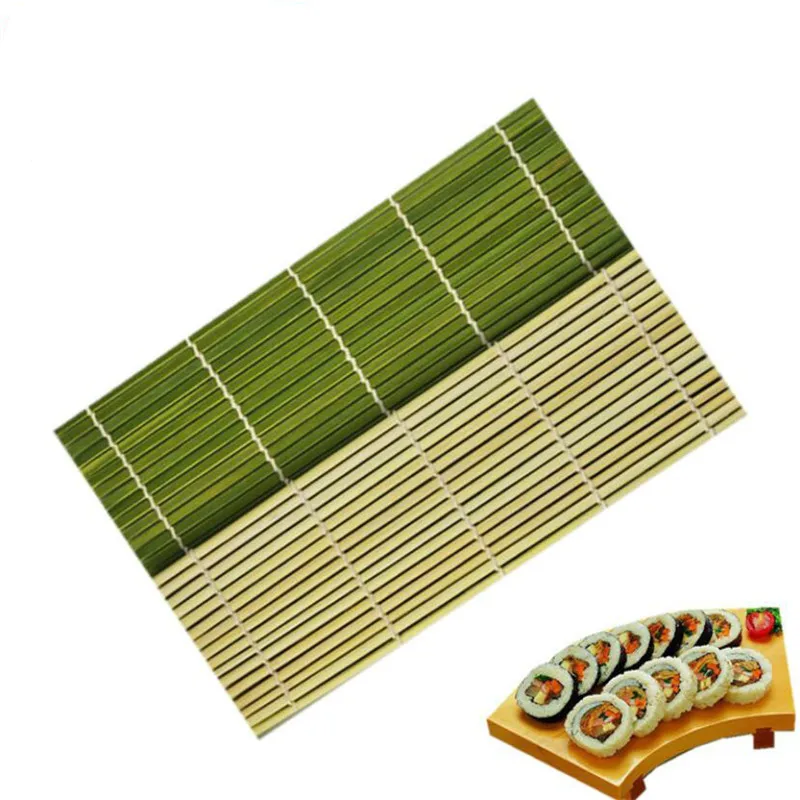 Sushi Rolling Roller Bamboo DIY Sushi Mat Onigiri Rice Roller Hand
