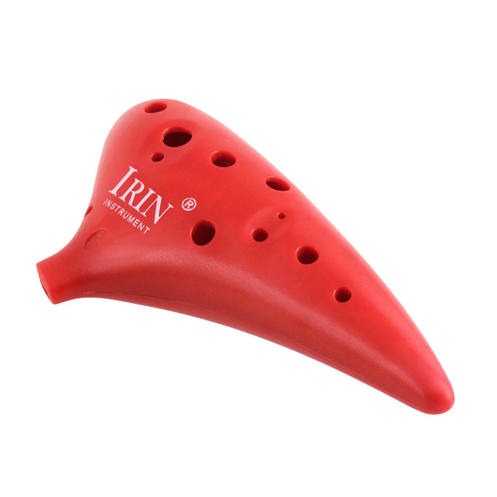 12 Holes Alto Ocarina Instrument for Beginner Professional Performer (Yellow) |