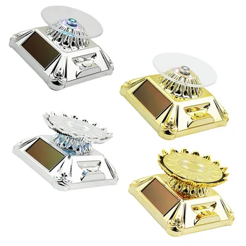

Solar Power Rotating Display Stand Turntable Jewellery Watch Phone