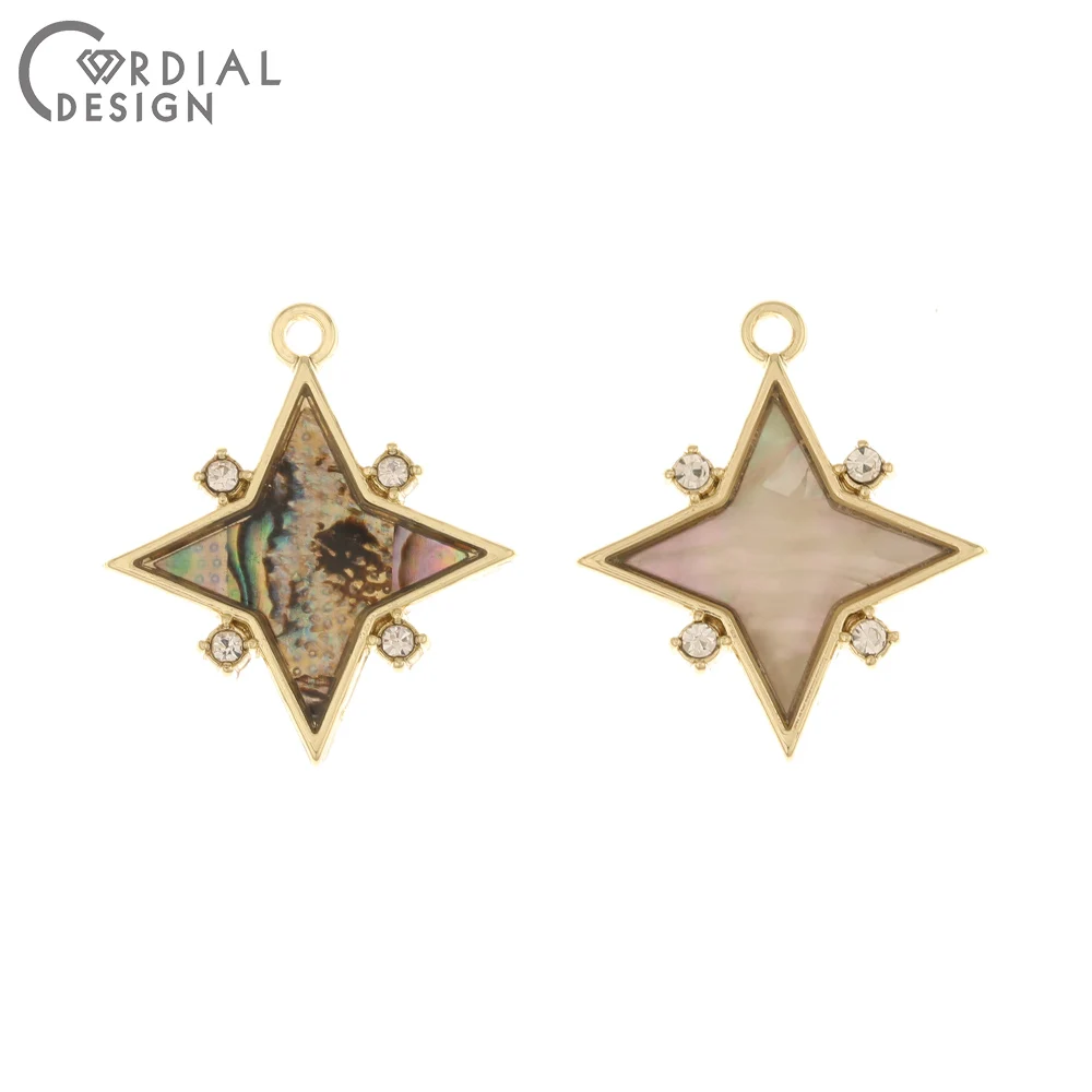 Ювелирные изделия Cordial Design 50 шт. 24*27 мм фурнитура и компоненты для сережек
