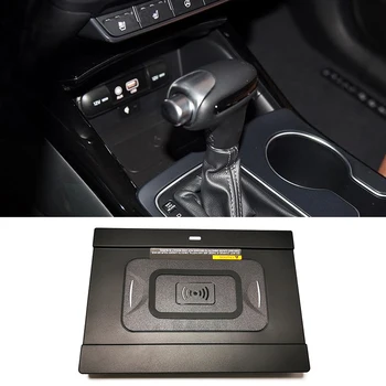 

10W car QI wireless charger for KIA Sorento SXL (UM) 2018 2019 wireless phone charger charging plate accessories for iPhone