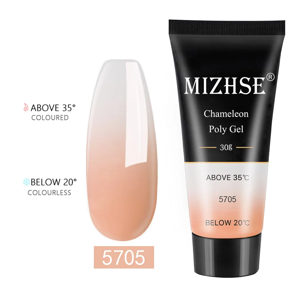 MS-WB5705 MIZHSE 20 мл УФ поли Быстрый строитель гель замочить жидкость для ногтей Слип раствор из строительного акрила гель расширенный дизайн ногтей инструменты для маникюра - Цвет: MS-WB5705