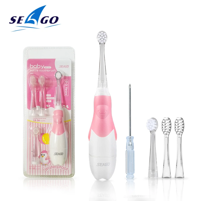 Seago Brosse A Dents Sonique Intelligente Pour Bebe Brosse A Dents Electrique Etanche A Poils Souples Pour Enfants De 1 A 3 Ans 4 Buses Aliexpress Seago Brosse A Dents Sonique Intelligente Pour Bebe Brosse A Dents Electrique Etanche A Poils Souples Pour Enfants De 1 A 3 Ans 4 Buses Aliexpress